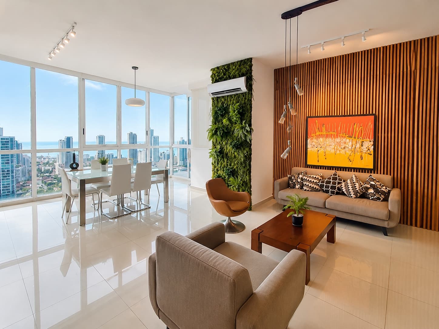 Apartamento en San Francisco, 1 rec · 100 m² — $1,750